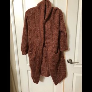 RAQUEL ALLEGRA COAT SWEATER